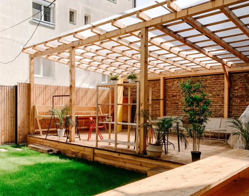 Pergola shade ideas