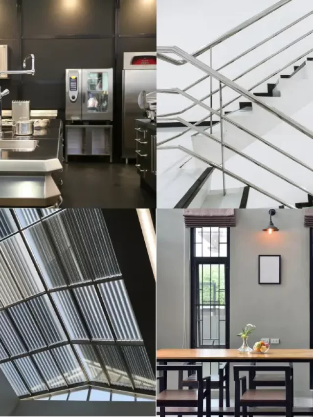 Stainless Steel for Interior Designs
